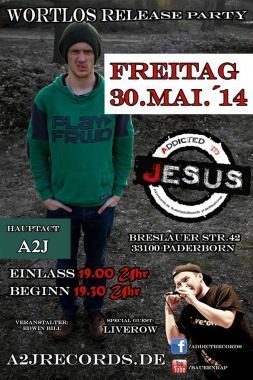 Wortlos Release Party  - A2J, Konzert, Paderborn, Nordrhein-Westfalen
