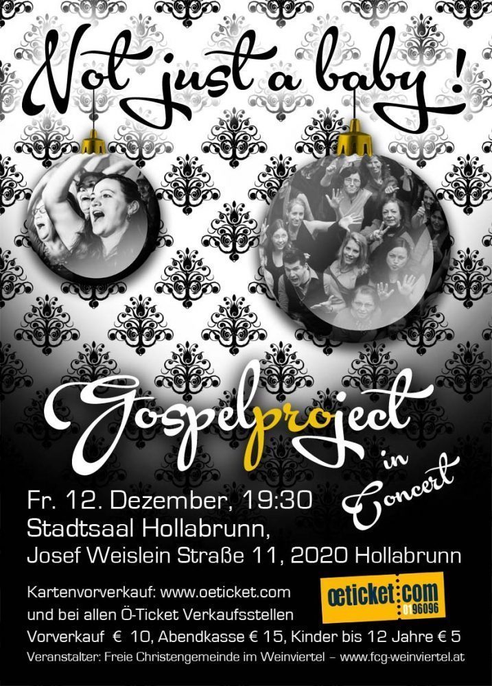 Gospelproject - Konzert - Hollabrunn, Josef Weisleinstrasse 11