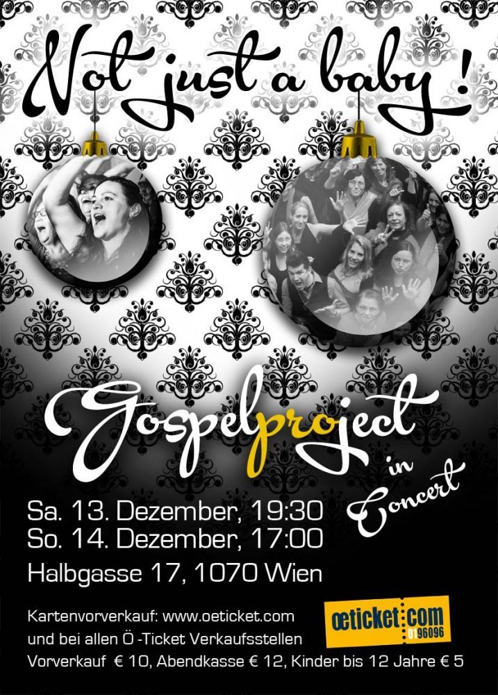 Gospelproject - Konzert - Wien, Halbgasse 17