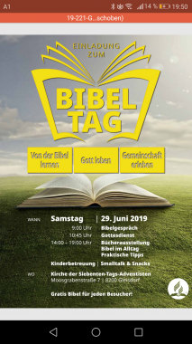 Bibeltag, Seminar, Gleisdorf, Steiermark