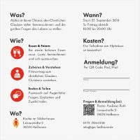Alpha-Kurs - Kleines oder selbst organisiertes Event - Heilbronn Alpha-Kurs - Kleines oder selbst organisiertes Event - Heilbronn