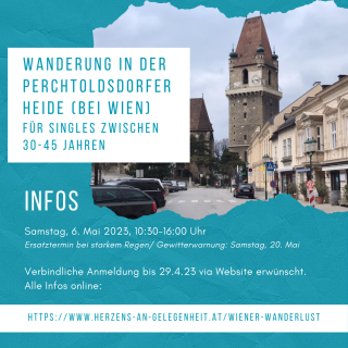 Wiener Wanderlust, Kleines oder selbst organisiertes Event, Perchtoldsdorfer Heide