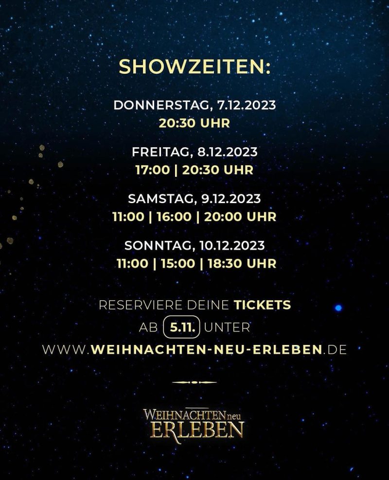 Weihnachten neu erleben - Großveranstaltung - Karlsruhe