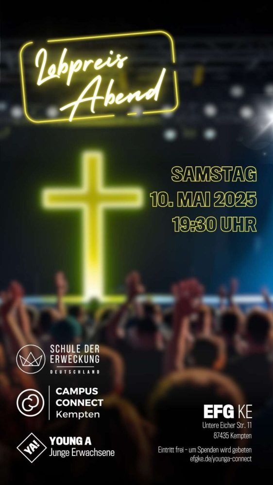 Lobpreis Abend - Kleines oder selbst organisiertes Event - Kempten