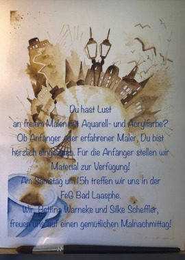Gruppe: Zeichnen gegen Langeweile, Gruppenevent, Bad Laasphe, Nordrhein-Westfalen