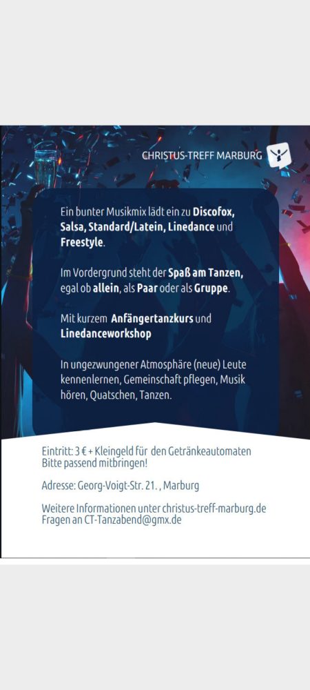 CT-Tanzabend Marburg - Party - Marburg