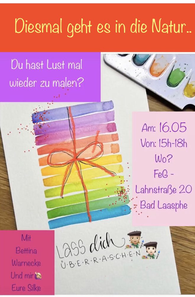 Malen macht G.L.Ü.C.K.L.I.C.H❣️❣️❣️ - Freizeit - Bad Laasphe