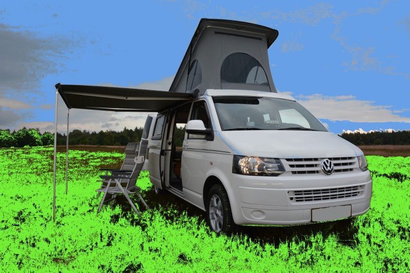 Campen - Wohnmobil: Christen treffen im Urlaub auf dem Campingplatz